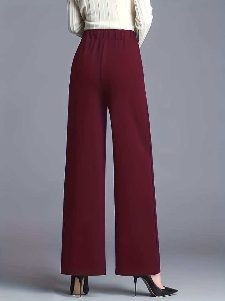 Cato | Elegante Broek met Hoge Taille