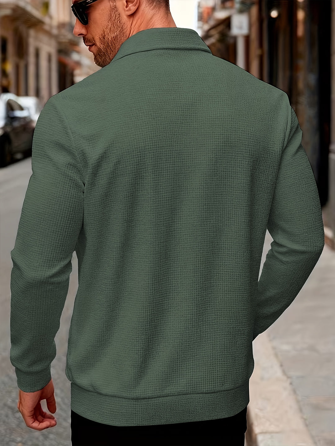 Ewald | Verfijnd Getextureerd Overshirt