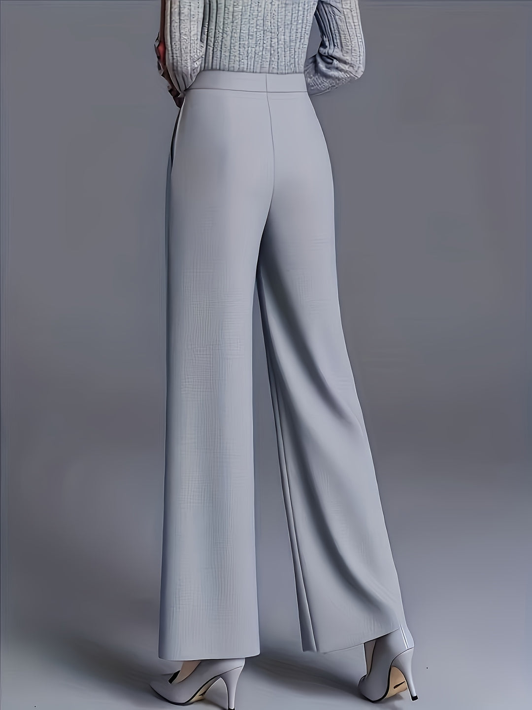 Cato | Elegante Broek met Hoge Taille