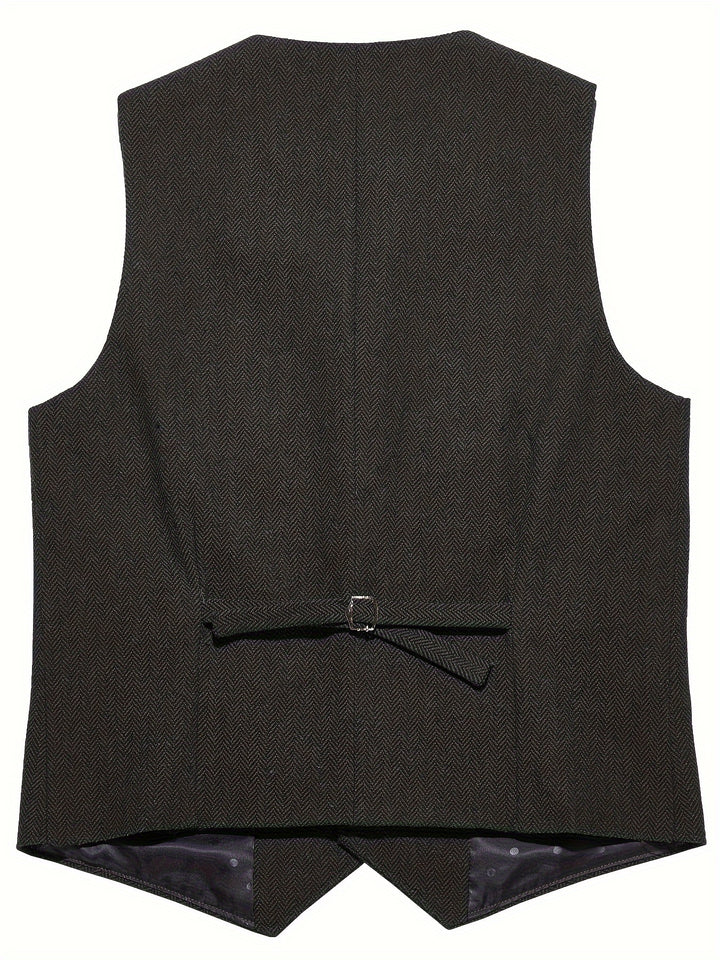 Wolter | Verfijnd Visgraat Gilet