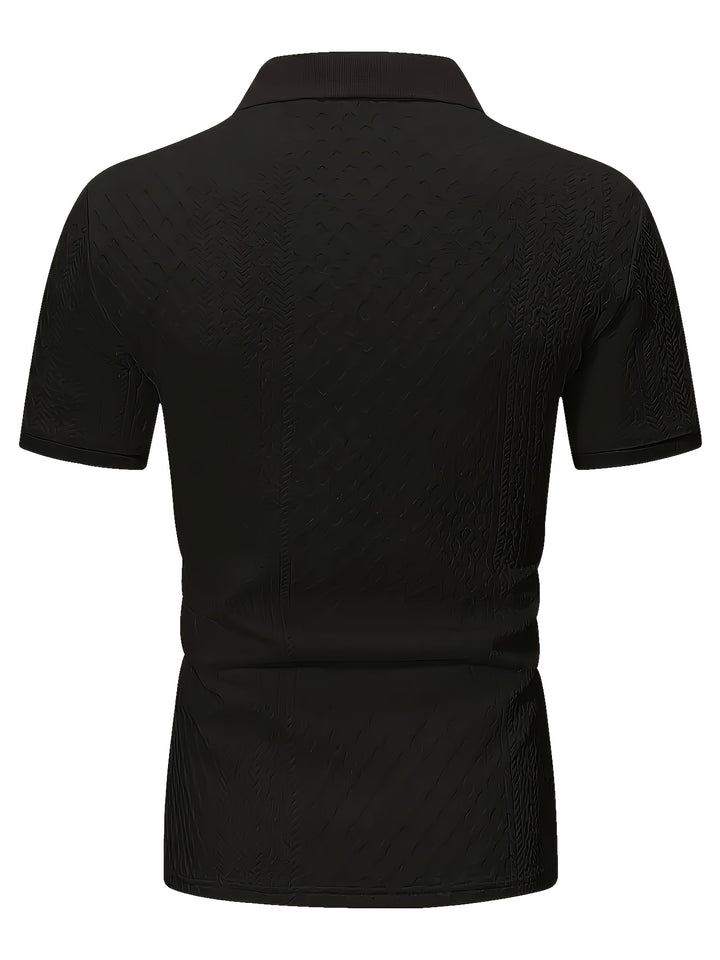 Sietse | Verfijnde Poloshirt met Structuur