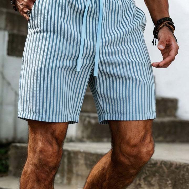 Ruben | Gestreepte Casual Short