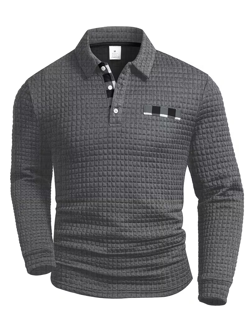 Victor | Slim Fit Polo met Klassieke Kraag