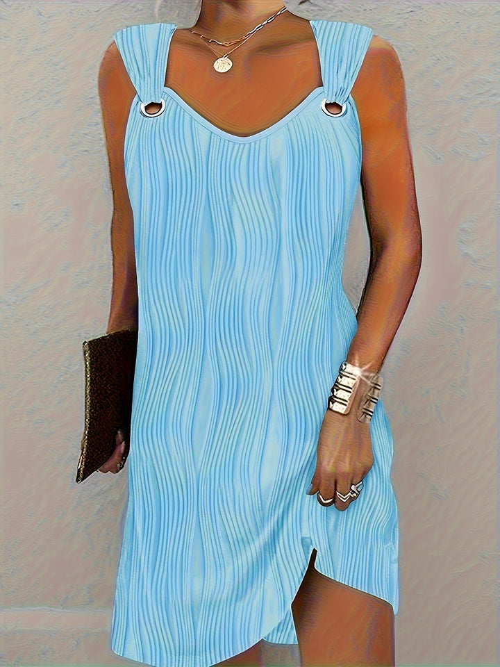 Janneke | Elegante Mouwloze Zomerjurk