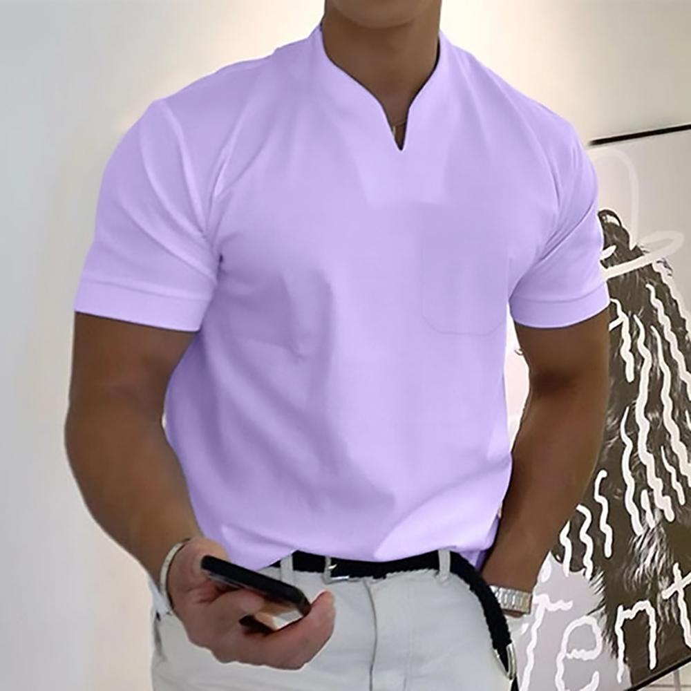 Warrick | Casual Comfortshirt met V-Hals