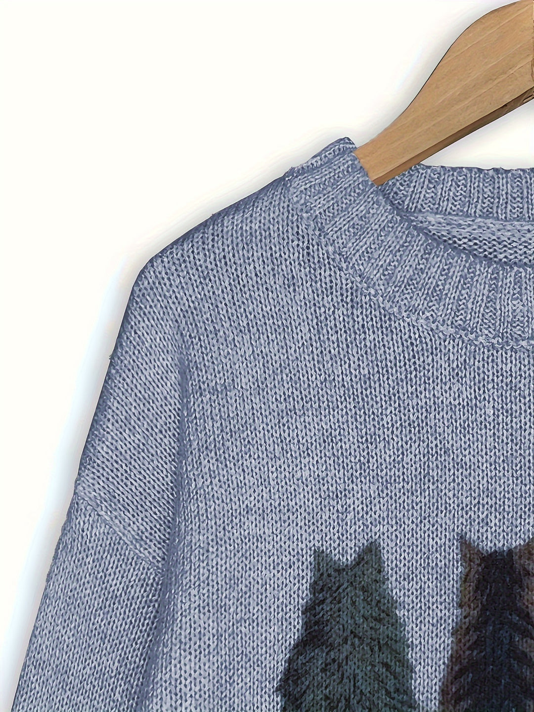 Hetty | Zachte Kattenprint Trui