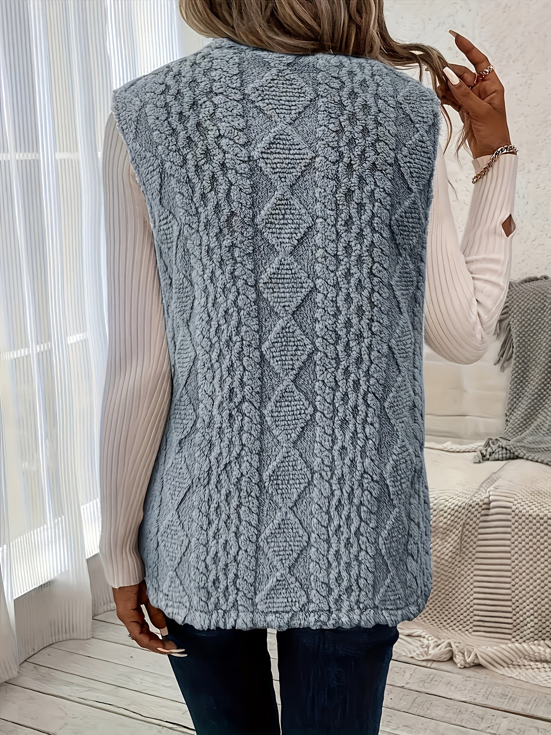 Eva | Zachte Mouwloze Bodywarmer