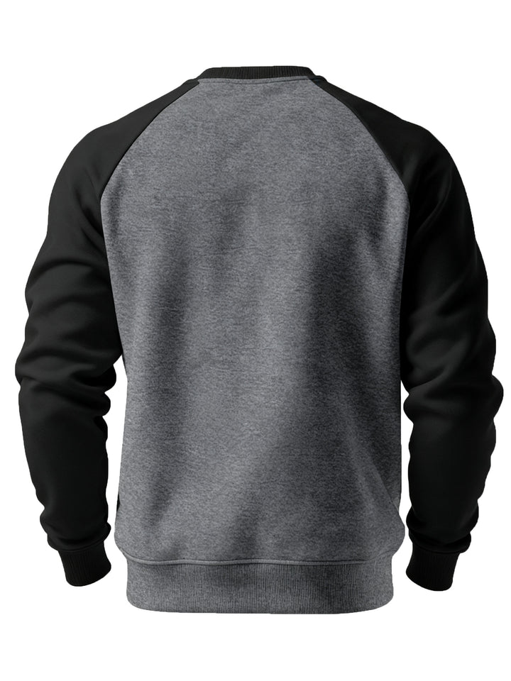 Klaas | Sportieve Raglan Sweater