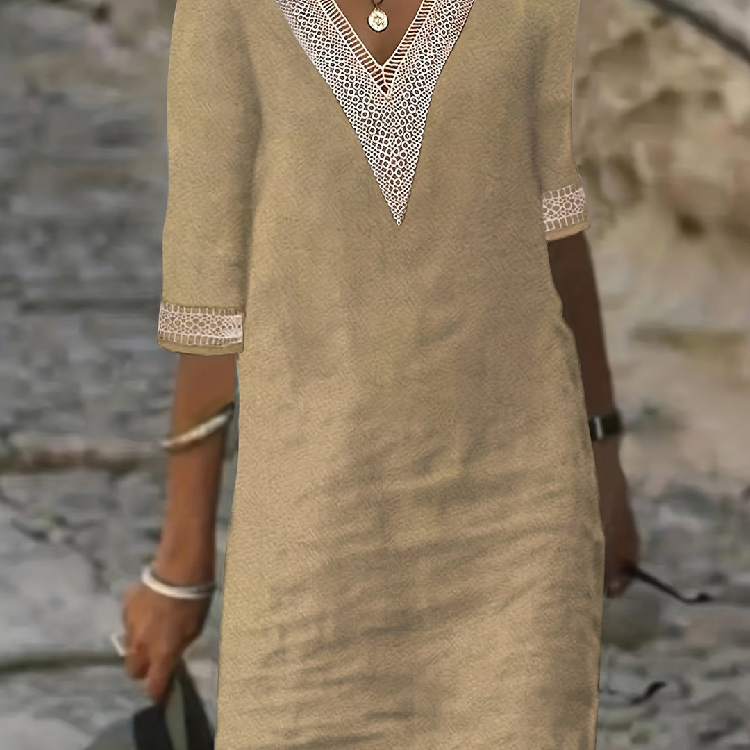 Ilse | Elegante V-hals Jurk