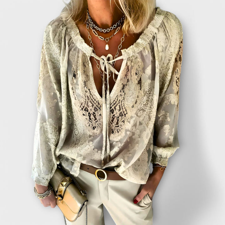 Mathilde | Verfijnde Blouse