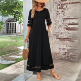 Aubrey | Flatterende midi jurk met elegante pasvorm