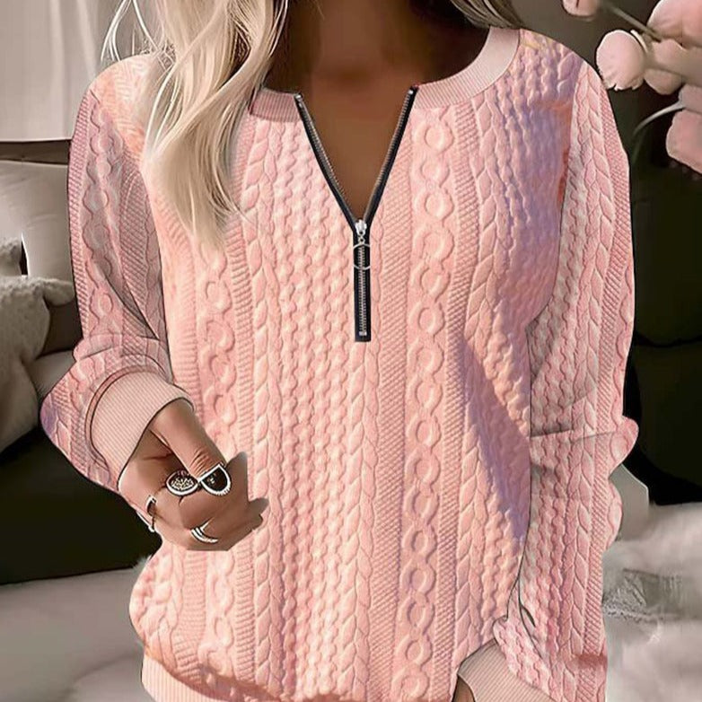 Sophie | Luxe Gebreide Ritstrui