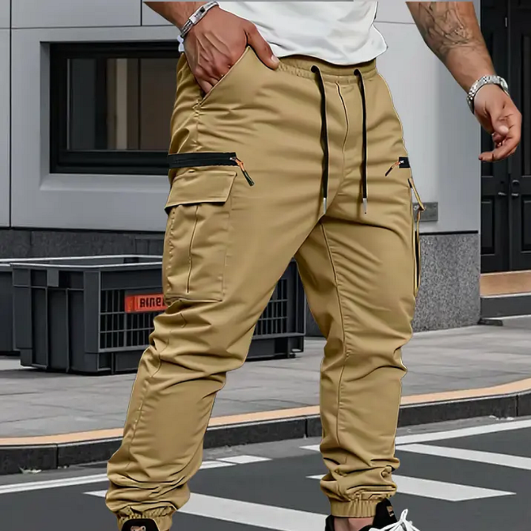 Lars | Stretch Cargo Jogger Heren