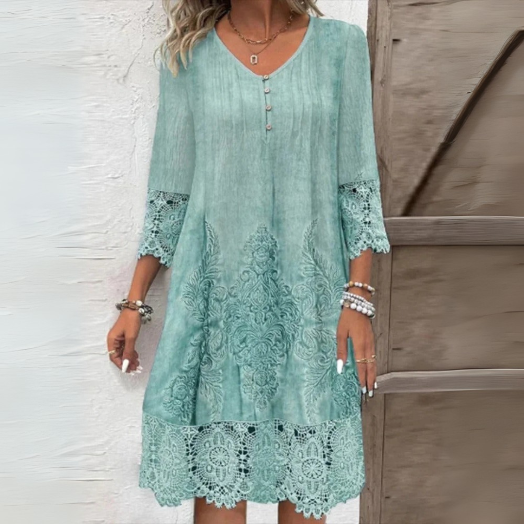 Charlotte | Elegante Zomerjurk met V-hals