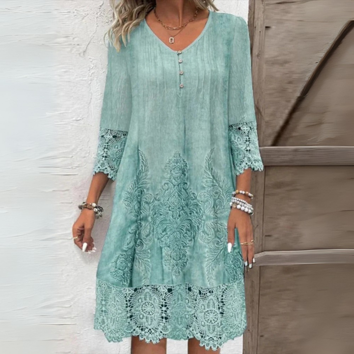 Charlotte | Elegante Zomerjurk met V-hals