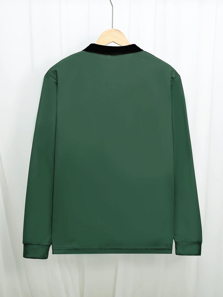 Bauke | Verfijnde Poloshirt met Rits