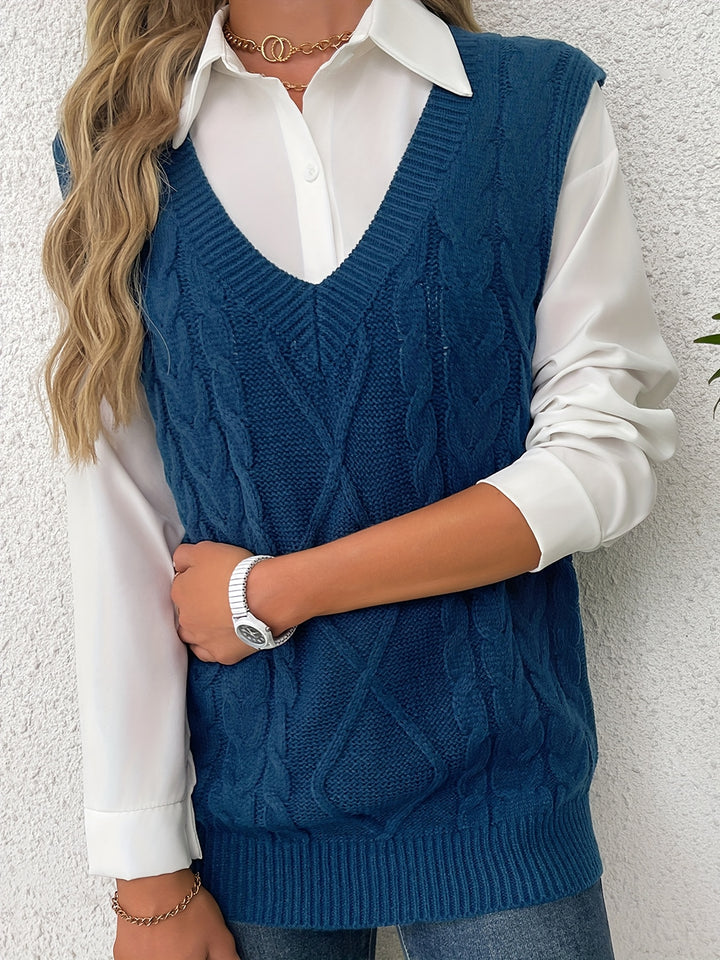 Lisanne | Gebreide Spencer met V-hals