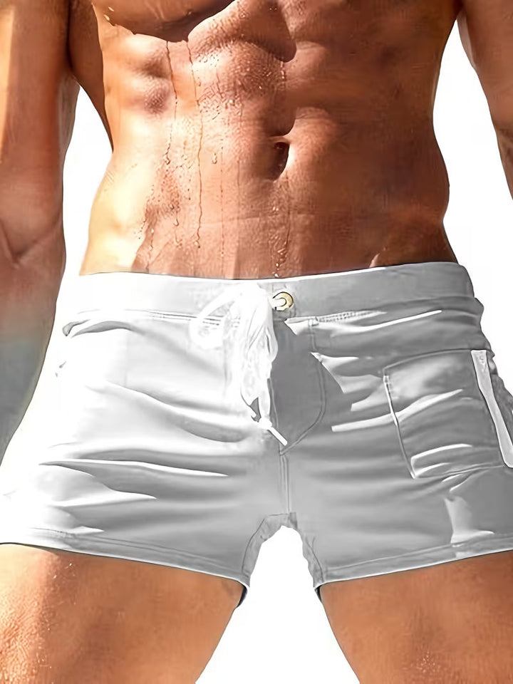 Hendrik | Comfortabele Zwemboxer met Trekkoord