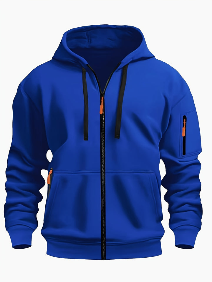 Duco | Comfortabele Sportieve Hoodie met Rits