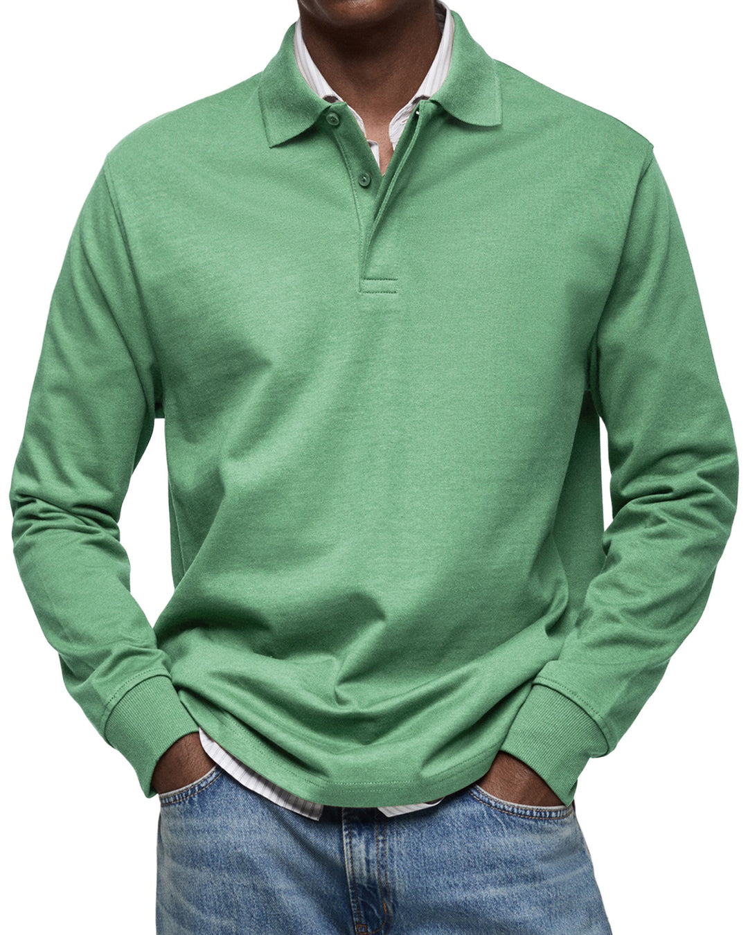 Thomas | Luxe Poloshirt Lange Mouwen