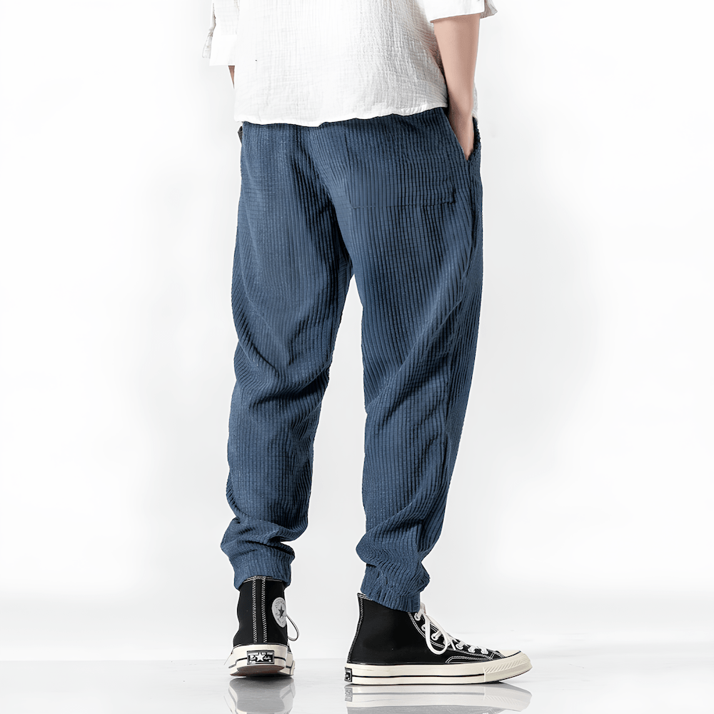 Lars | Luxe Fluwelen Comfortbroek
