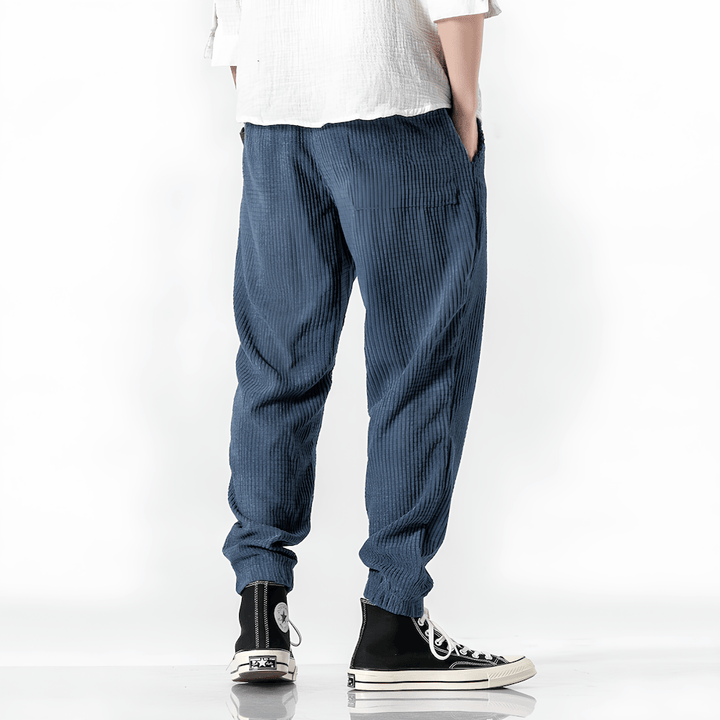 Lars | Luxe Fluwelen Comfortbroek