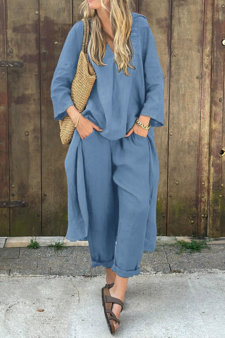 Gwen | Comfortabele Twee-delige Set met Relaxte Pasvorm