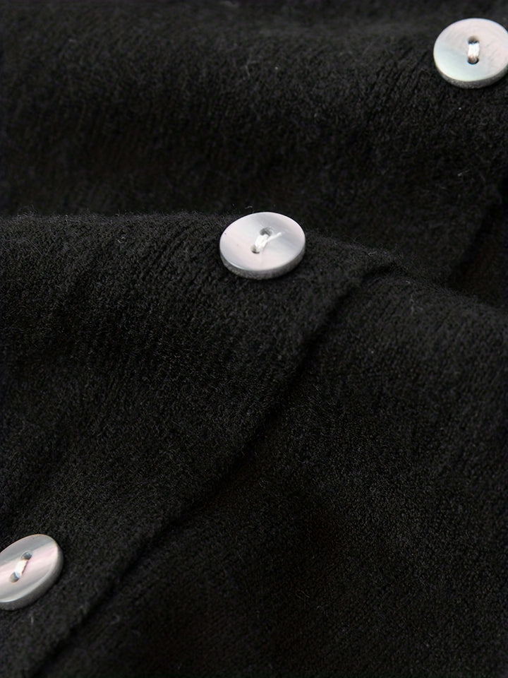 Willemien | Verfijnd Vest met Knoopsluiting