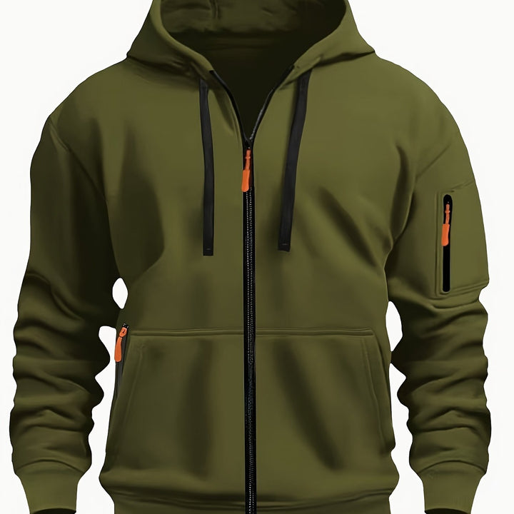 Duco | Comfortabele Sportieve Hoodie met Rits