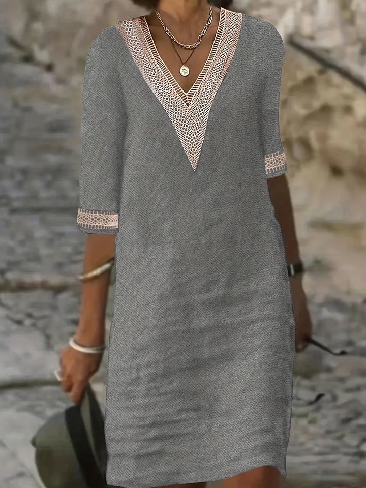 Ilse | Elegante V-hals Jurk