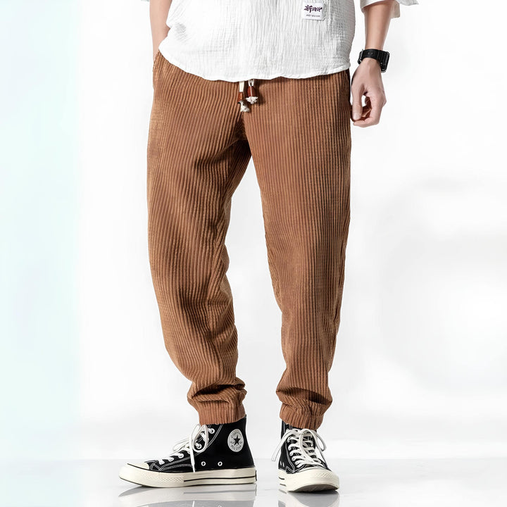 Lars | Luxe Fluwelen Comfortbroek
