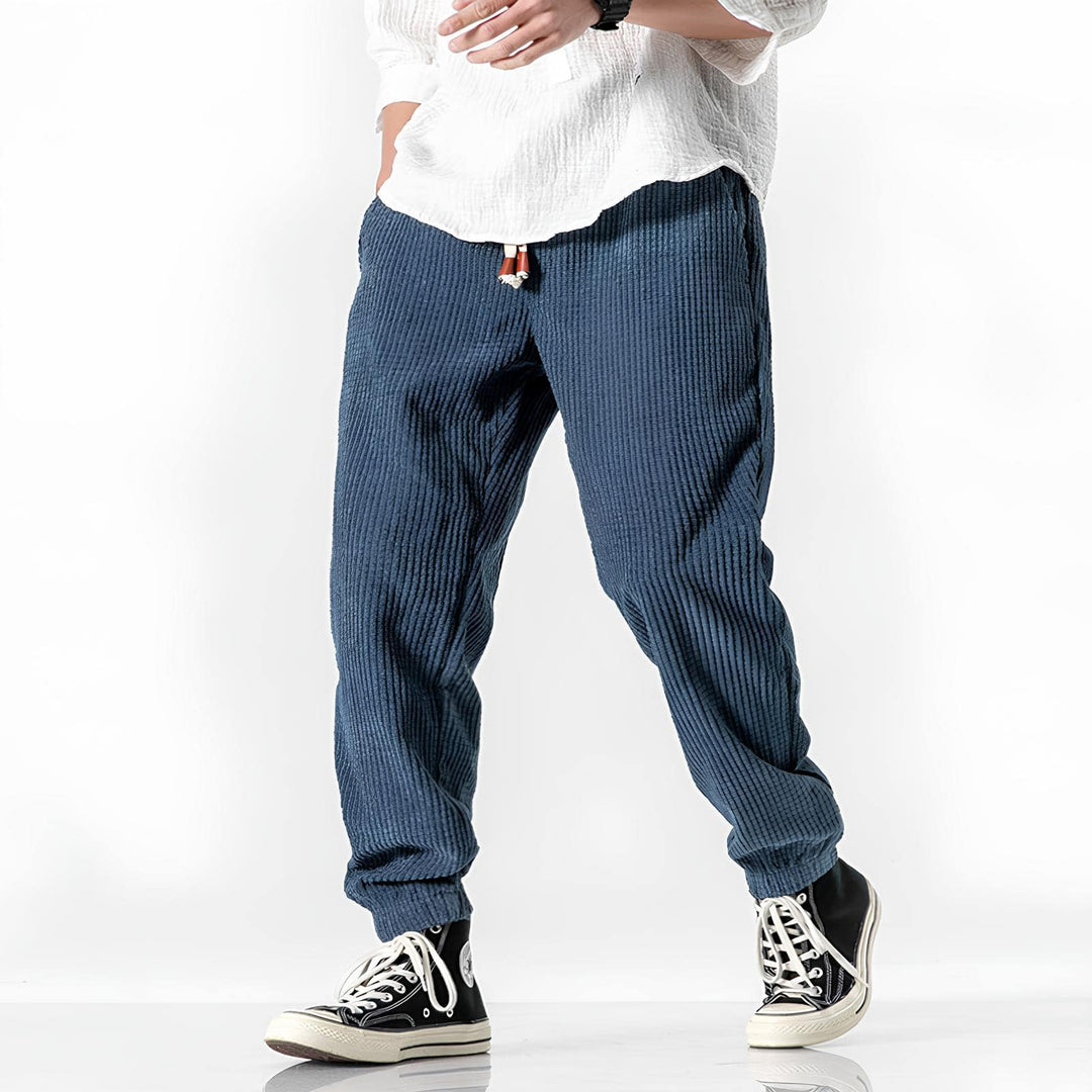 Lars | Luxe Fluwelen Comfortbroek