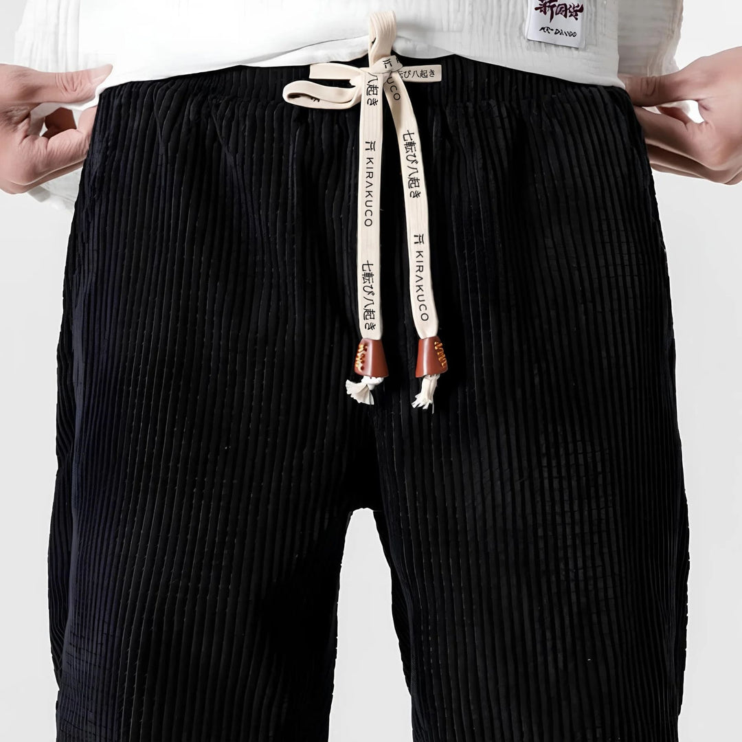 Lars | Luxe Fluwelen Comfortbroek