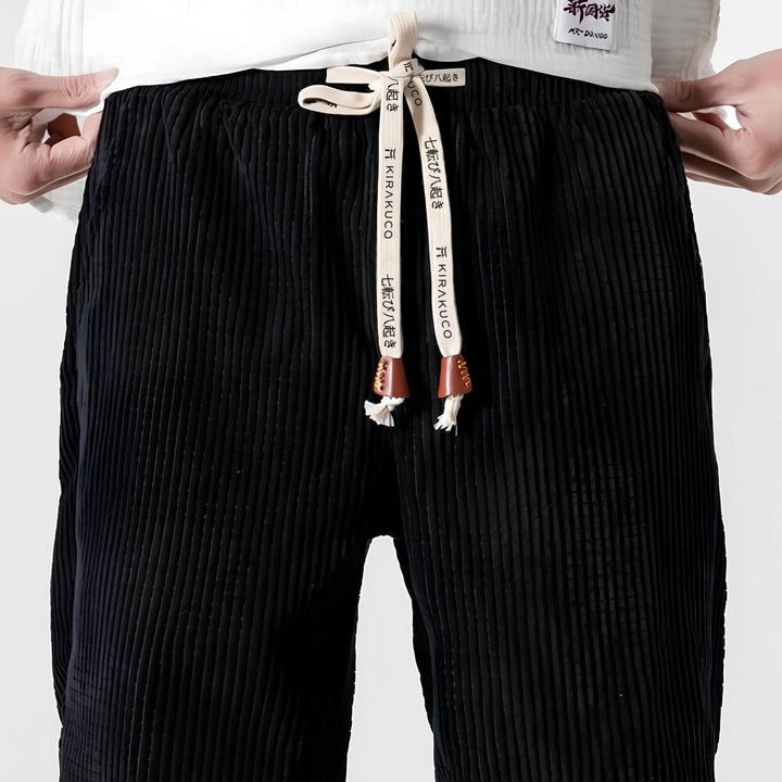 Lars | Luxe Fluwelen Comfortbroek
