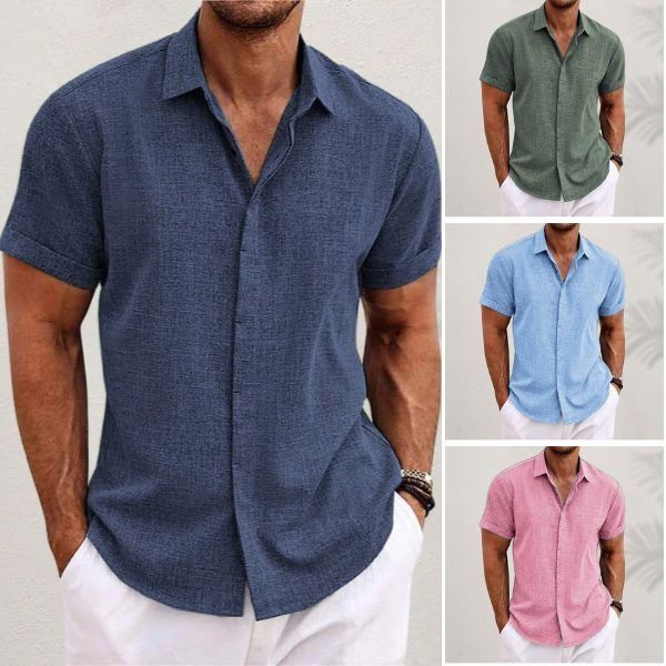 Lars | Ademend Slim-Fit Zomershirt
