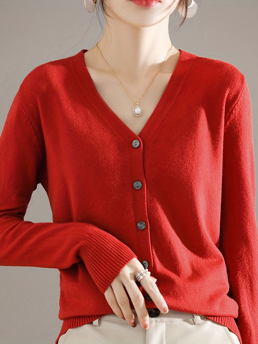 Willemien | Verfijnd Vest met Knoopsluiting