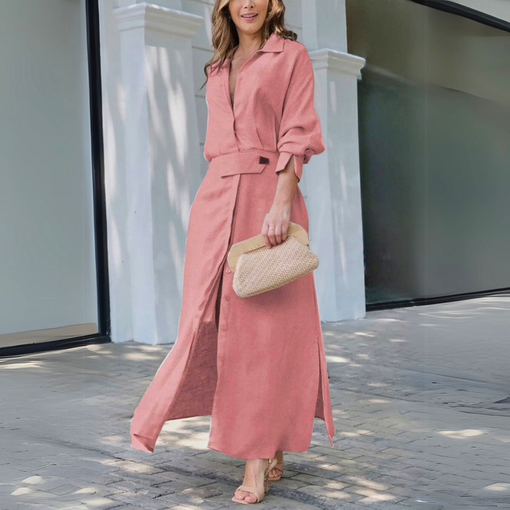 Sophie | Elegante Vloeiende Maxi Jurk
