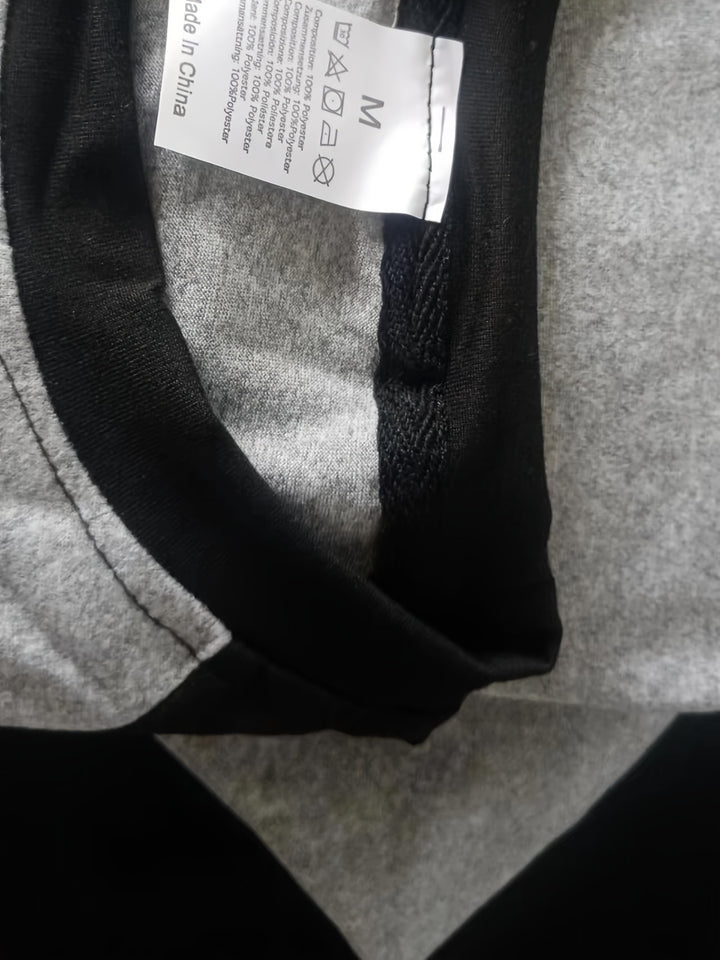 Pim | Sportieve Longsleeve met Contrastmouwen