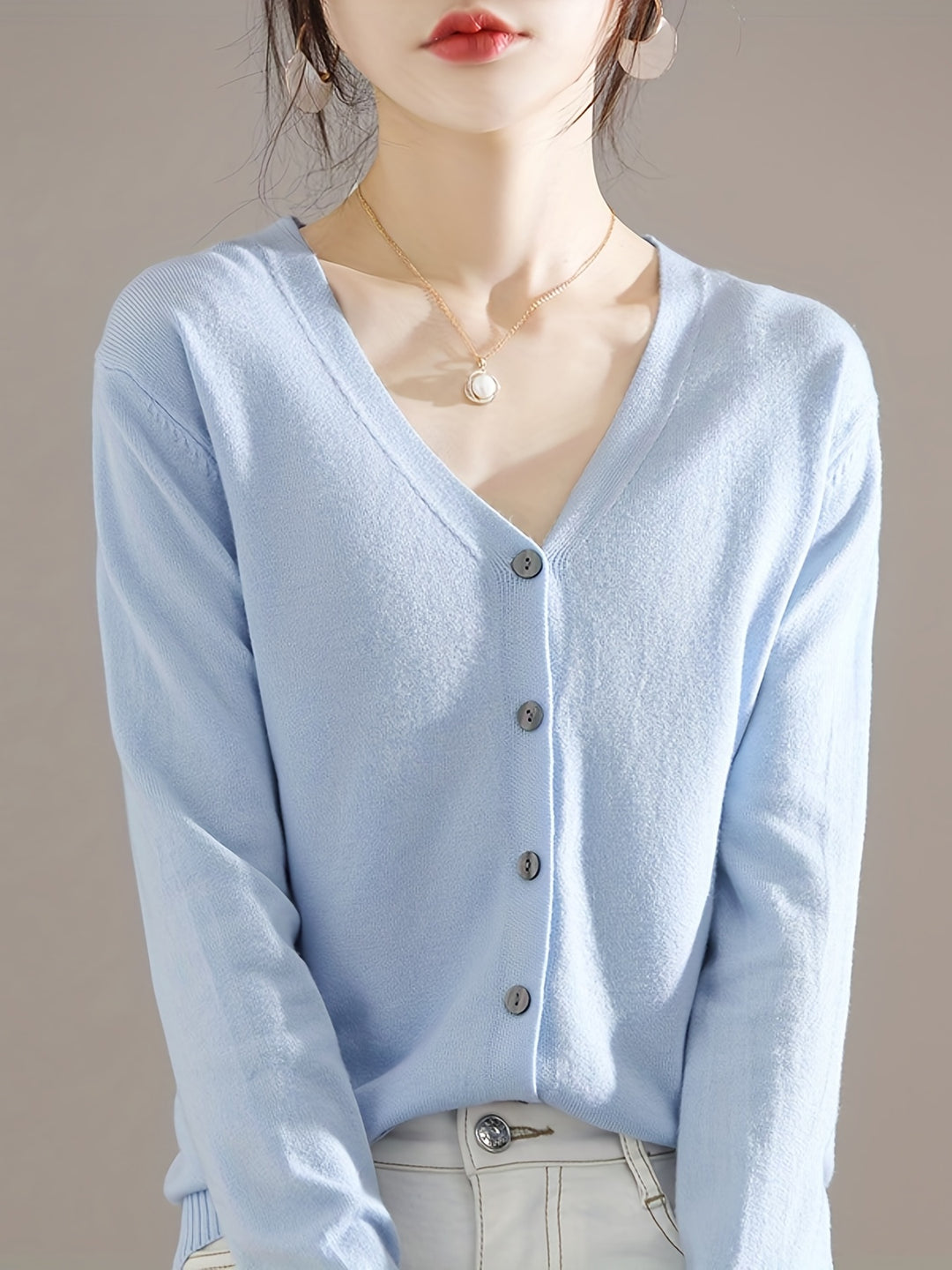 Willemien | Verfijnd Vest met Knoopsluiting
