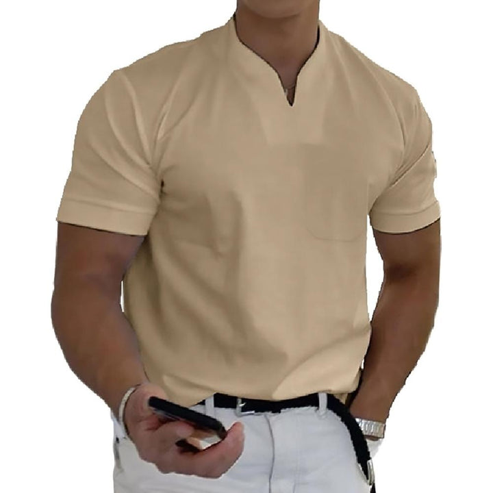 Warrick | Casual Comfortshirt met V-Hals