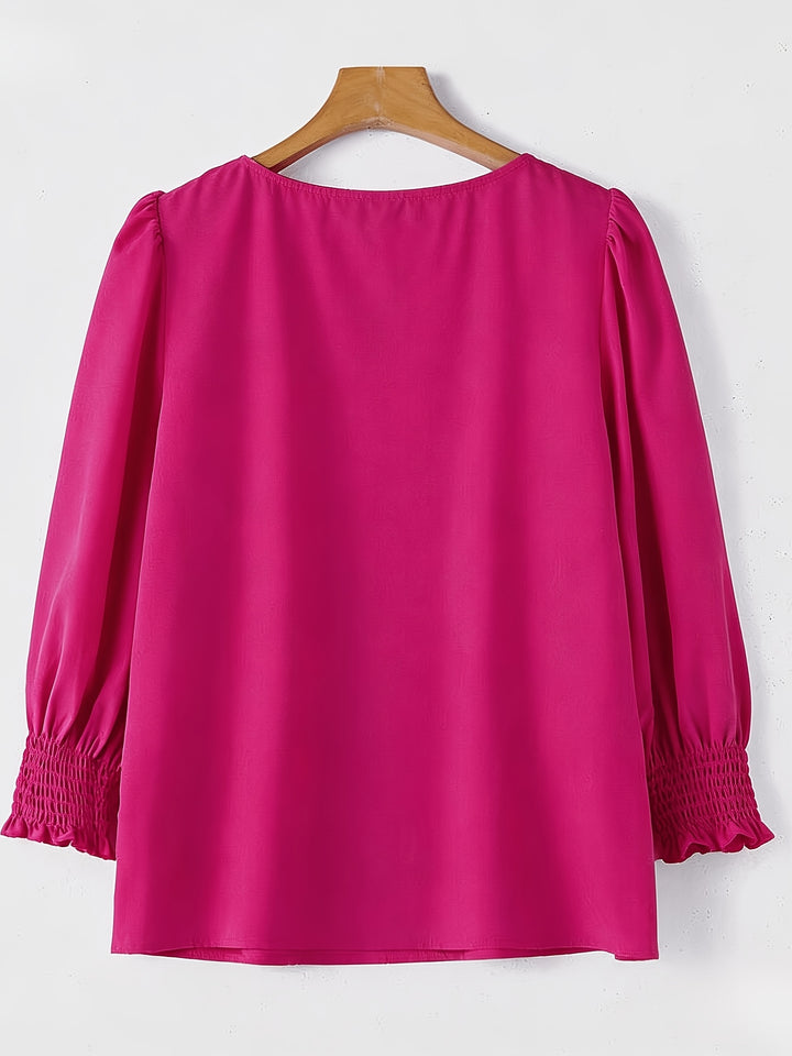 Mariëlle | Elegante Blouse met Pofmouwen