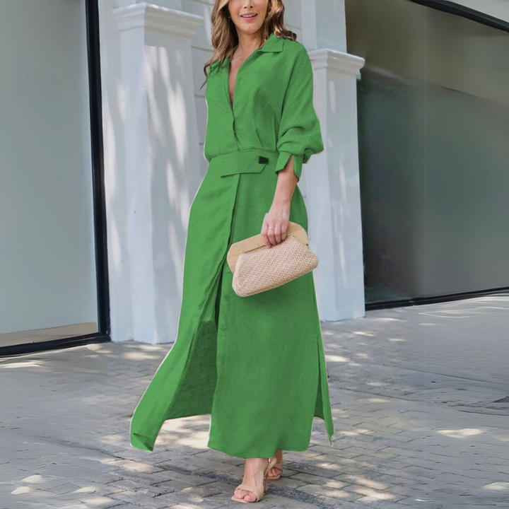 Sophie | Elegante Vloeiende Maxi Jurk