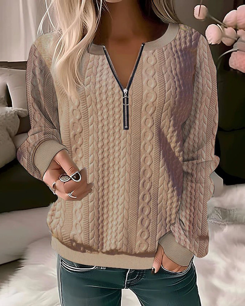 Sophie | Luxe Gebreide Ritstrui