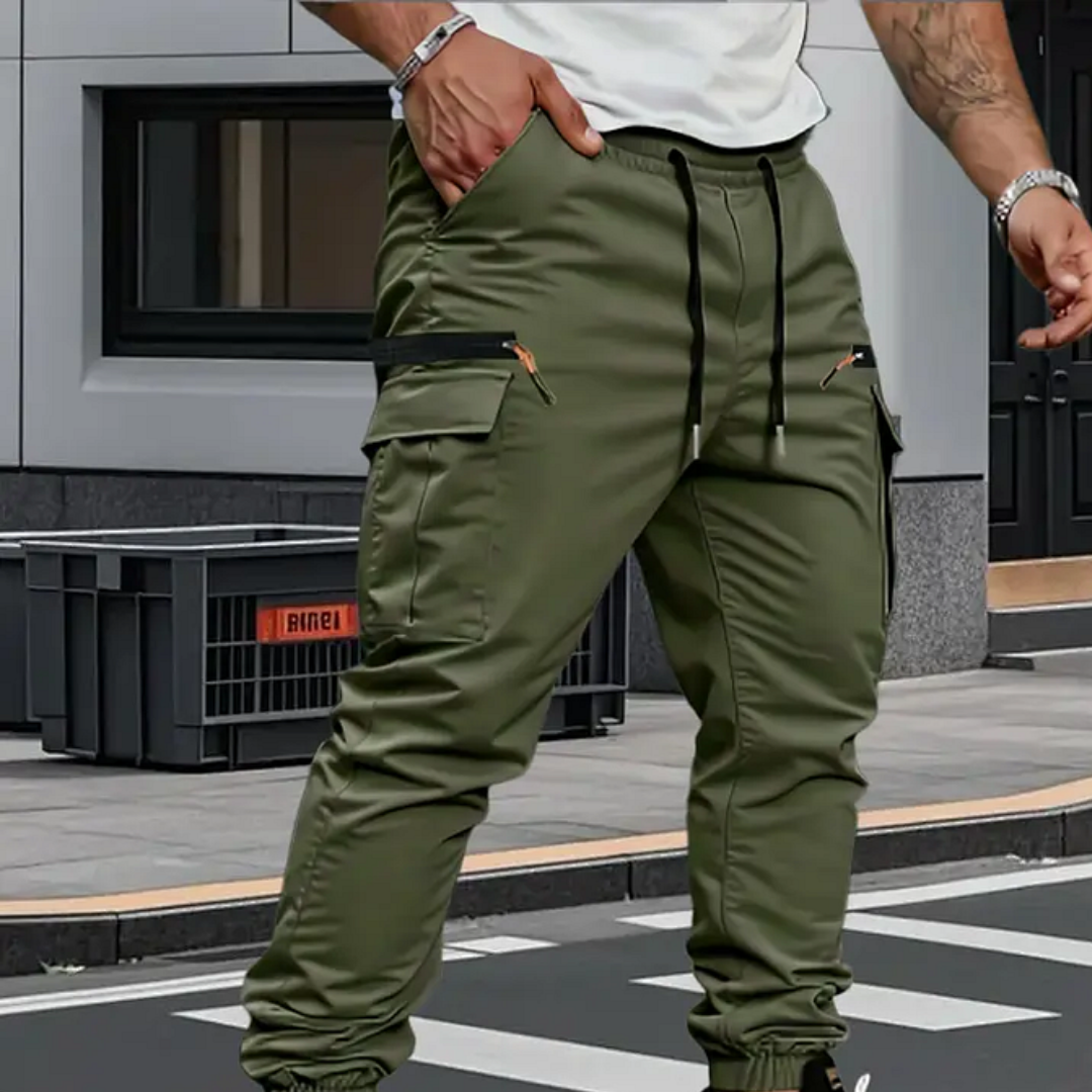 Lars | Stretch Cargo Jogger Heren