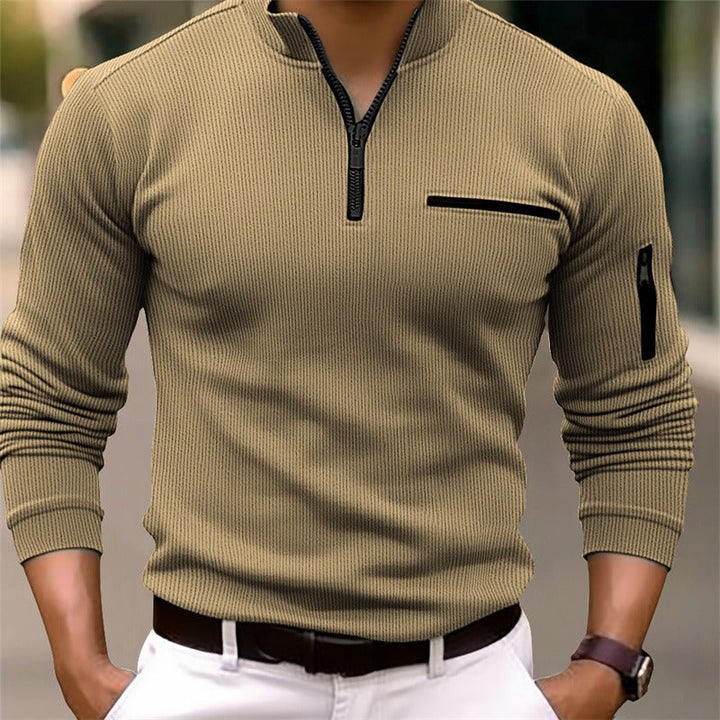 Lars | Sportief Ritshirt Met Kraag