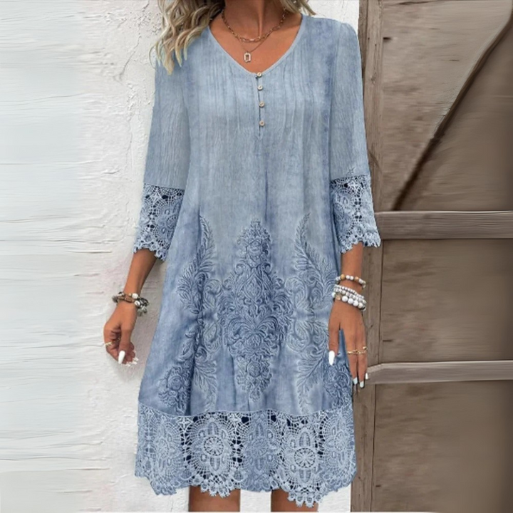 Charlotte | Elegante Zomerjurk met V-hals