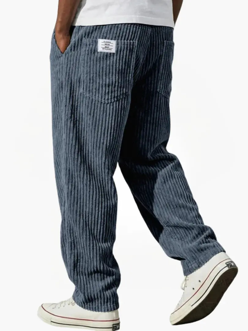 Rutger | Comfortabele Geribde Broek