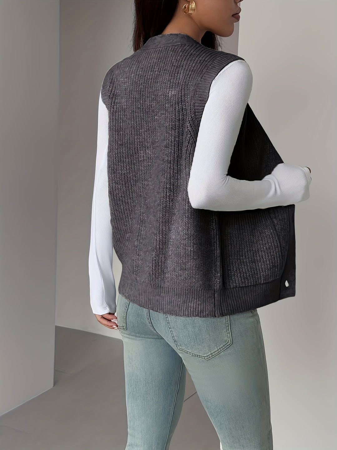 Marga | Verfijnd Mouwloos Gilet