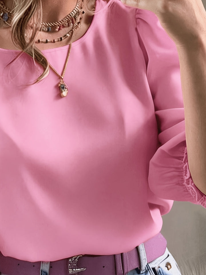 Mariëlle | Elegante Blouse met Pofmouwen