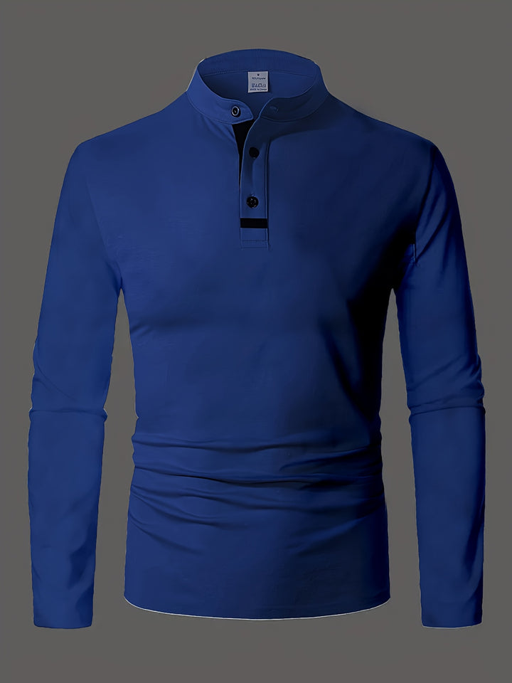 Victor | Verfijnd Shirt met Knoopsluiting